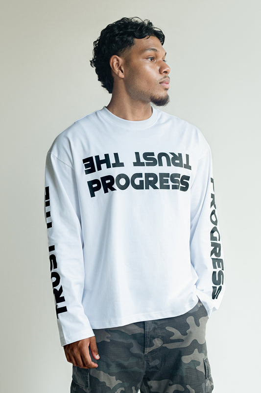 V-trust Longsleeve (White)